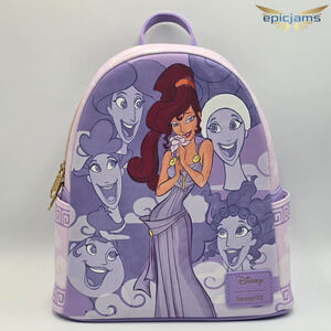 Loungefly Disney Hercules Meg & The Muses Mini Backpack New